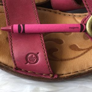 Born Leather Women’s Sandals Slides Heels